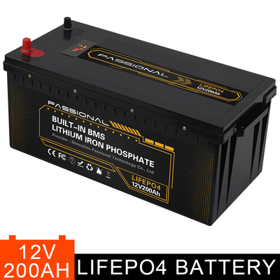 batterie de 12V LiFePO4   200Ah