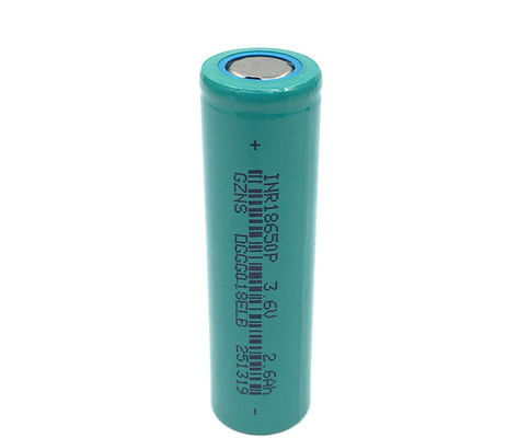 cellule de batterie de volt 3C 18650 de 2600MAh NCM 3,7 pour des machines-outils de véhicule électrique