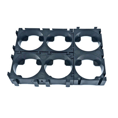 Éponge 18650 de support de batterie 6 parenthèse de batterie d'universel du support 18.4mm de cellules
