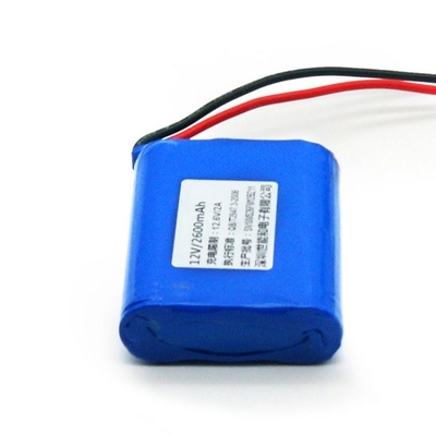Caméras rechargeables du cycle de longue durée 12v 2.6ah Li Ion Battery Pack For Digital