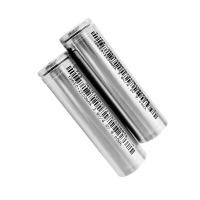 Cellule de batterie transparente du lithium 18650 de film de cycle de longue durée 2500mah 3.7v rechargeable