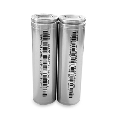 Cellule de batterie transparente du lithium 18650 de film de cycle de longue durée 2500mah 3.7v rechargeable