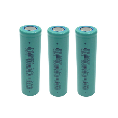 La cellule de batterie à haute tension de 3.6Volt 2600Mah 18650 1000 fois font un cycle