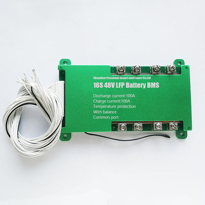 Résistez à la batterie BMS Common Port 16S 48V 100A BMS Screw Type de 85v LiFePO4