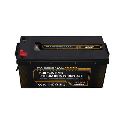 24V rechargeable 60Ah remplacer la caisse d'ABS de batterie au plomb pour le chariot élévateur électrique EV