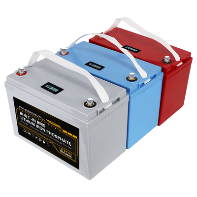 paquet de batterie au lithium de 12V 100Ah LiFePO4 pour le vélo électrique du scooter E du chariot élévateur EV de stockage de l'énergie