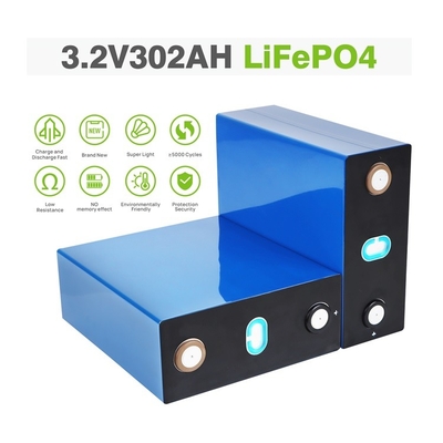 Cellule prismatique Rechargable de LFP 3.2v 302ah LiFePO4 avec de longs cycles pour ESS résidentiel
