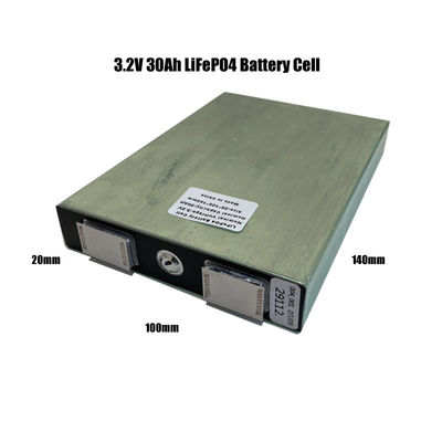 Batterie du paquet EV de batterie au lithium de MSDS 3,2 V 30AH LiFePO4 pour le stockage solaire