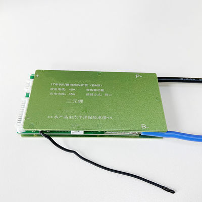 3.7V port commun de la carte PCB Li Ion Protection Board BMS 17S 60V 45A avec l'équilibre