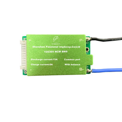 carte PCB BMS Lithium Battery de 10S 36V 15A Li Ion Battery BMS Balance