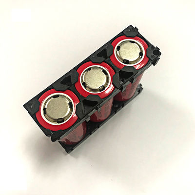 26650 la parenthèse de épissure de batterie au lithium de la parenthèse 1X3 de support de batterie ignifugent le matériel V0