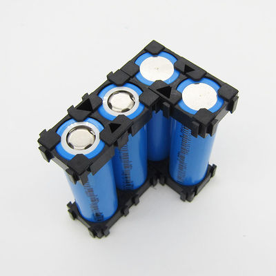 Cellule 18.4mm 18650 du support 3 de batterie au lithium du support de batterie ABS707 18650 support de 2 cellules
