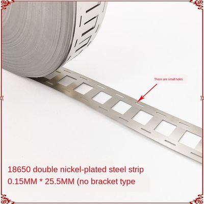 Bande de nickel de la bande 0.15mm de nickel de batterie du support de batterie 18650 pour la soudure de 18650 batteries