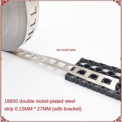 Bande de nickel de la bande 0.15mm de nickel de batterie du support de batterie 18650 pour la soudure de 18650 batteries