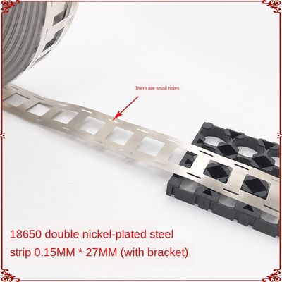 Bande de nickel de la bande 0.15mm de nickel de batterie du support de batterie 18650 pour la soudure de 18650 batteries