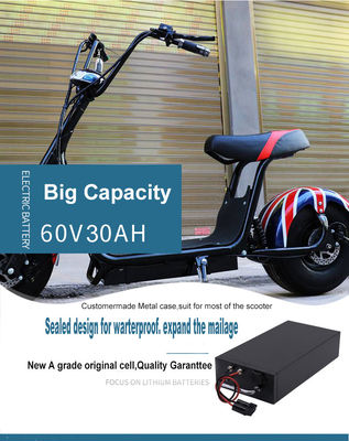 Batterie 60V 20Ah 30Ah Harley Electric Scooter Battery de NMC Citycoco