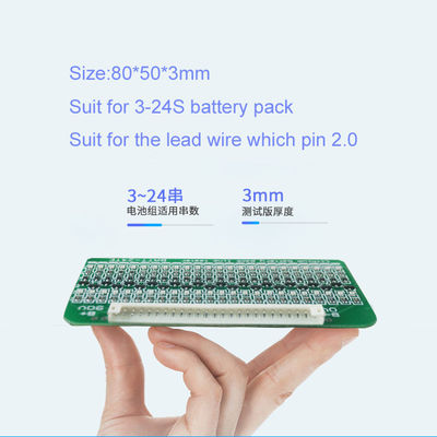Système de gestion de batterie au lithium de FR4 24S HASL Li Ion Protection Board