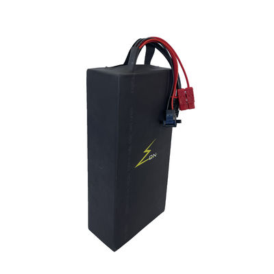 Paquet noir 21700 de batterie au lithium de 60v 53ah 16S11P LiFePO4