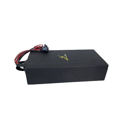 Paquet noir 21700 de batterie au lithium de 60v 53ah 16S11P LiFePO4